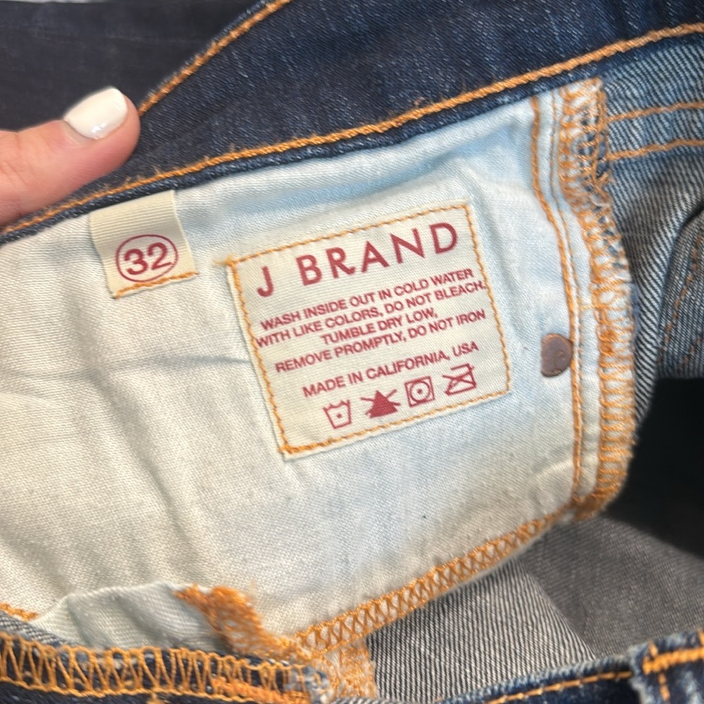 Jbrand jeans NWOT Size 32 straight boot blue jeans host pick - Picture 11 of 17